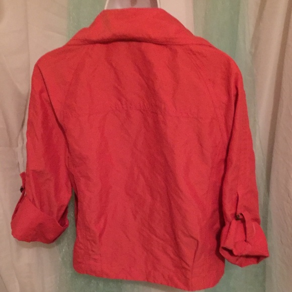 Cabi coral pink scooter zip jacket - Picture 5 of 6